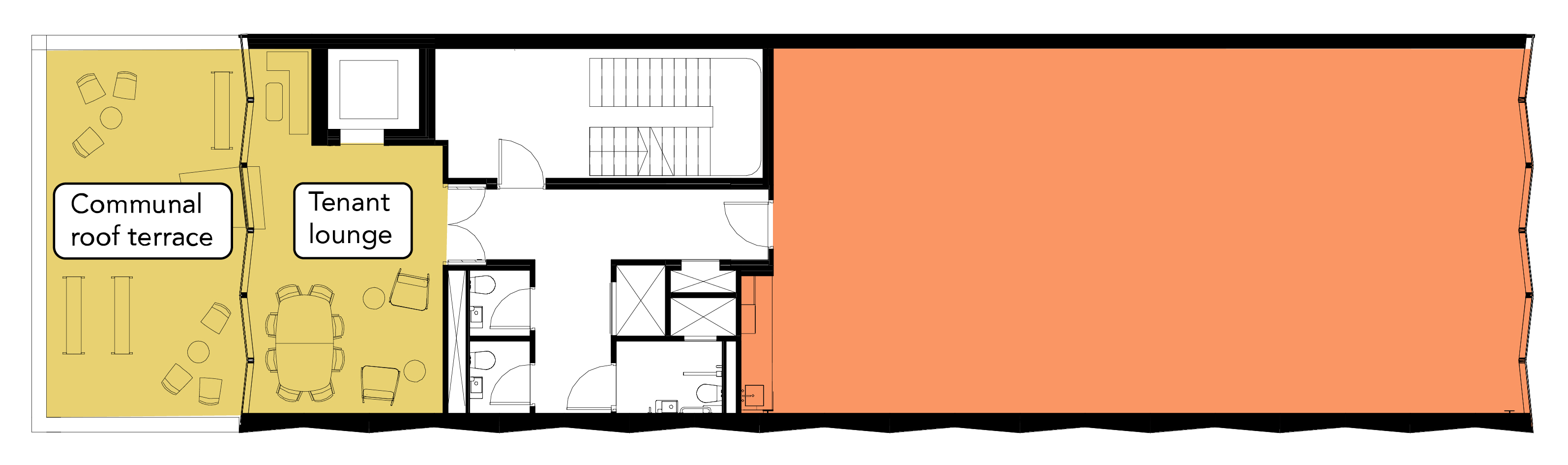 4th Floor plan - Calico, Manchester