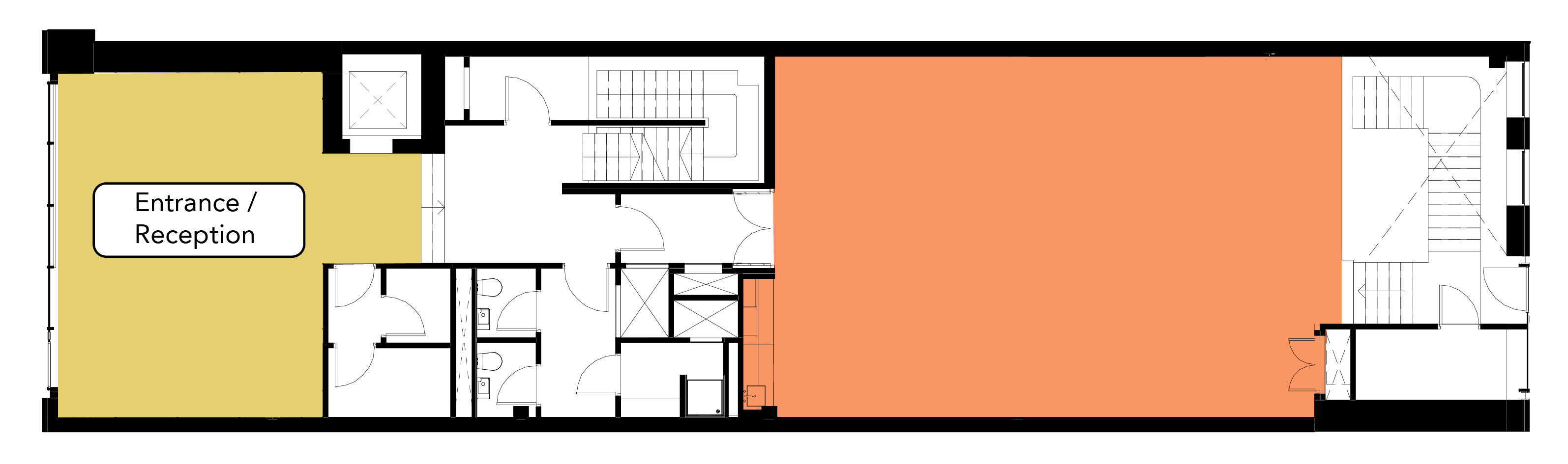 Ground Floor plan - Calico, Manchester